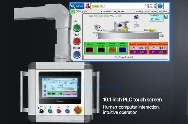 Thermoforming -Verpackungsmaschinendetails 02