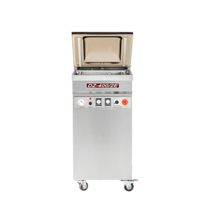 Kaffee vertikale Einzelkammer-Vakuumverpackungsmaschine für Lebensmittel DZ-400/2E