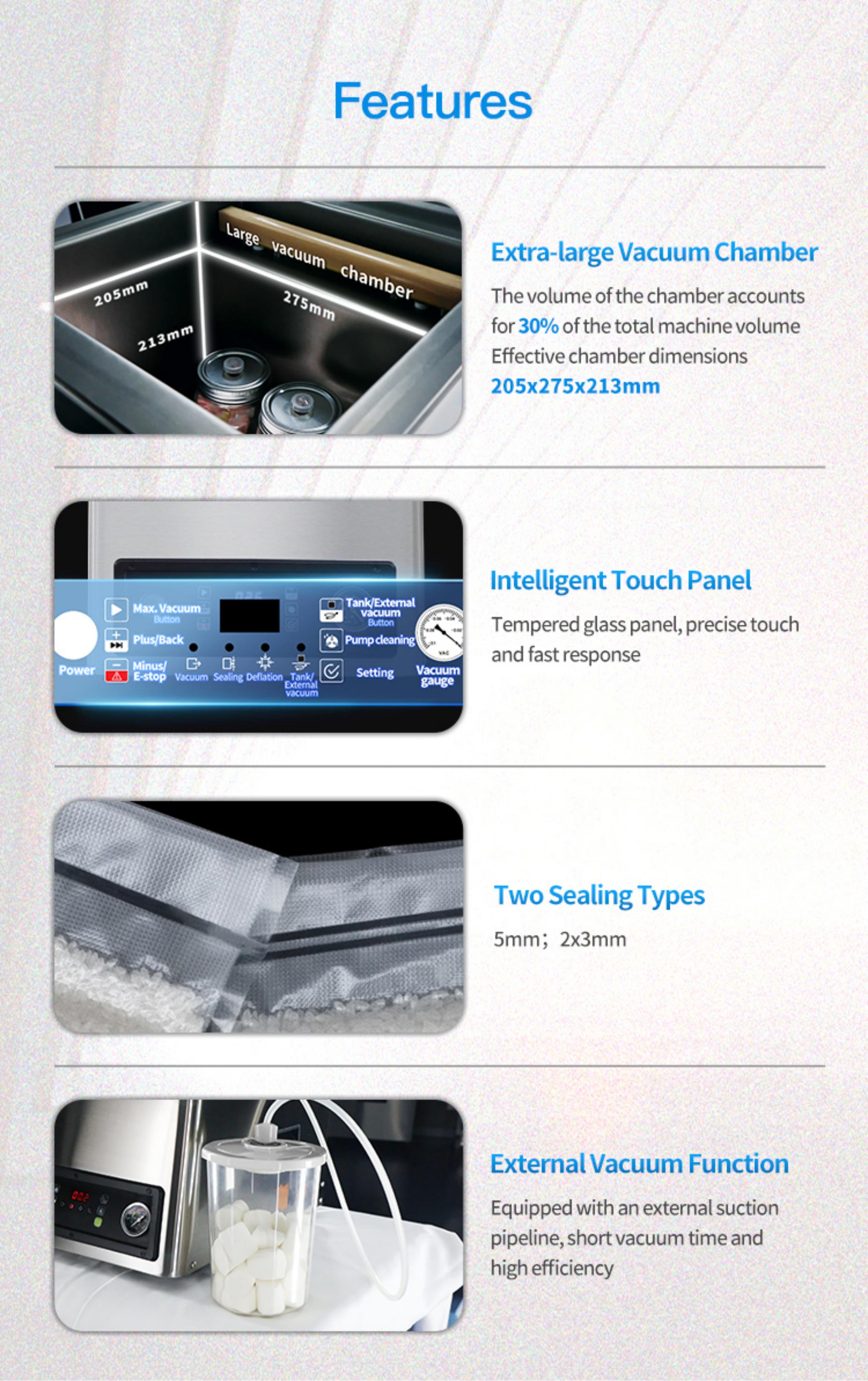 Lebensmittel Vakuumversiegelung