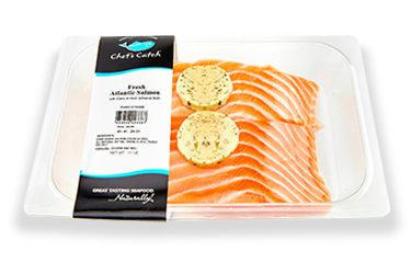 Skinverpackung f&uuml;r Lachs