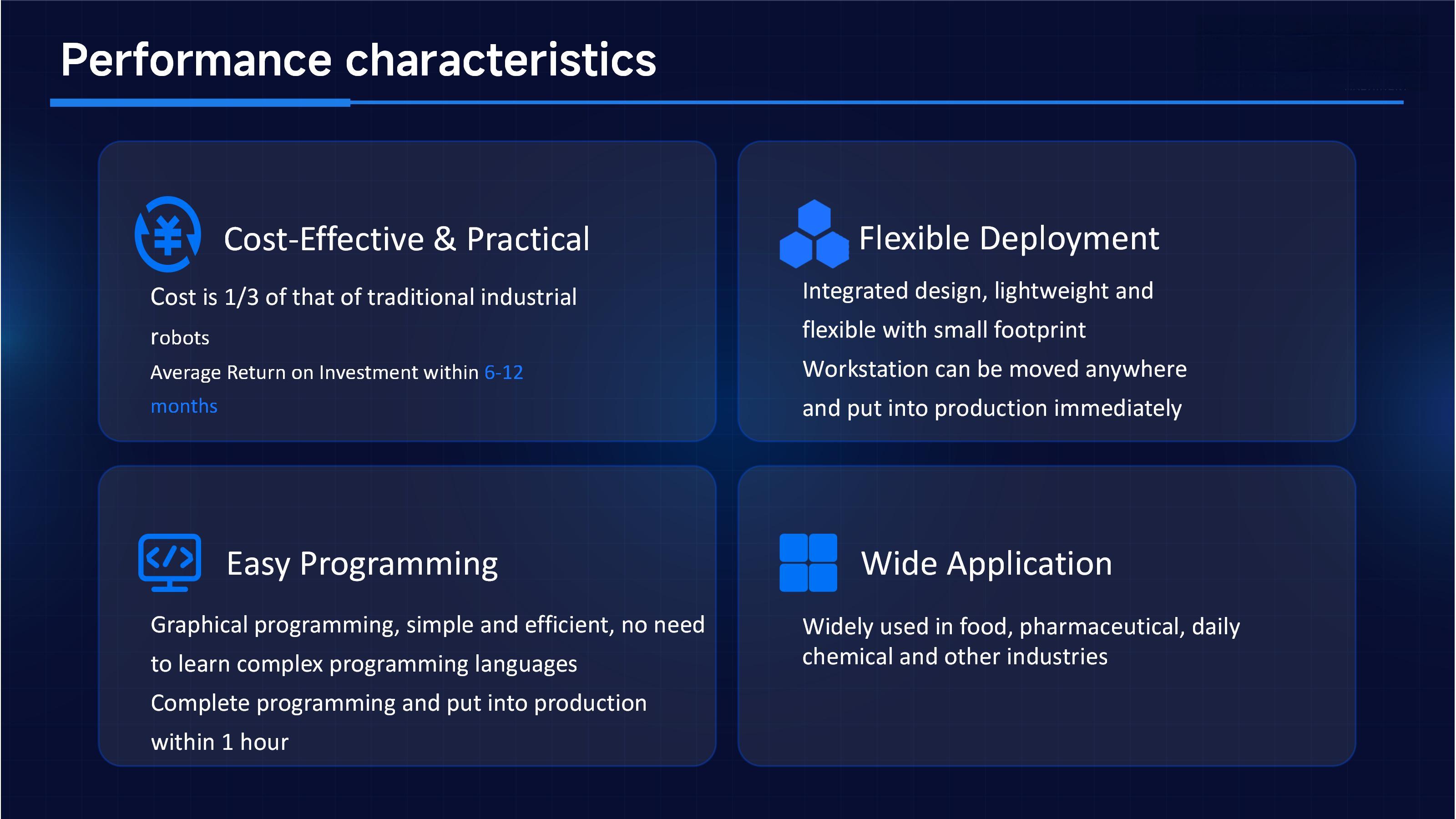 Hualian Cobot Palettierer
