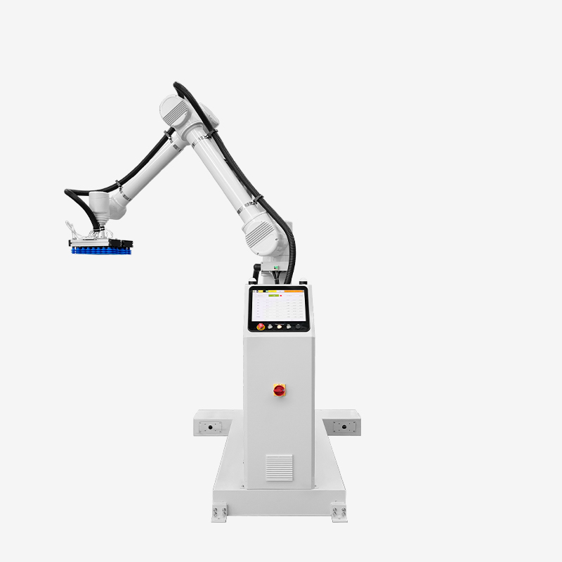  Automatische Cobot-Palettierer-Palettierungsarbeitsstationssysteme von Hualian für Kartonboxen HPR-40-6