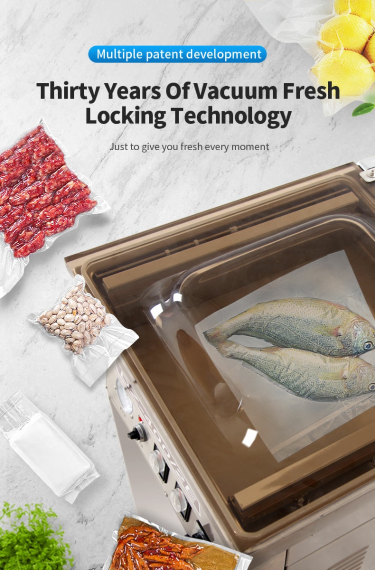 vertikale Vakuumversiegelung