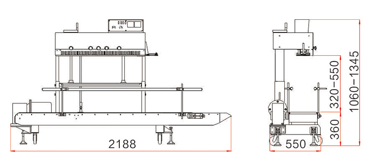 FRM-1370AL-M Hualian Bandversiegelungsmaschine