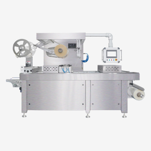 Automatische kompakte wirtschaftliche Karte Thermoforming Vakuumverpackungsmaschine für Lebensmittel HVR-320A (q) 