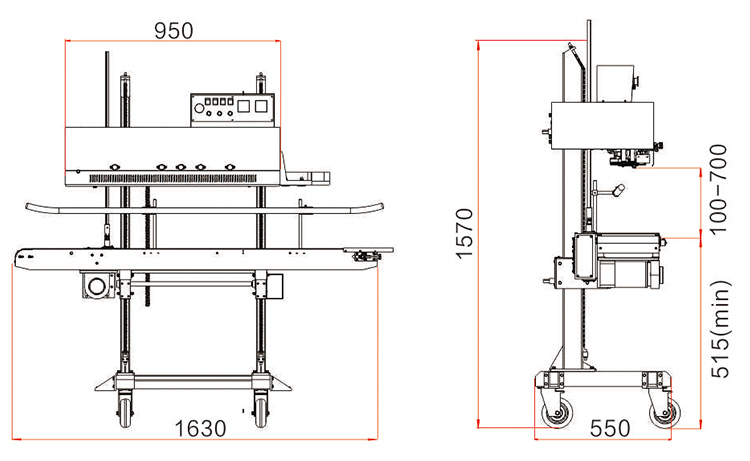 FRM-1370LD Hualian Heißsiegelmaschine