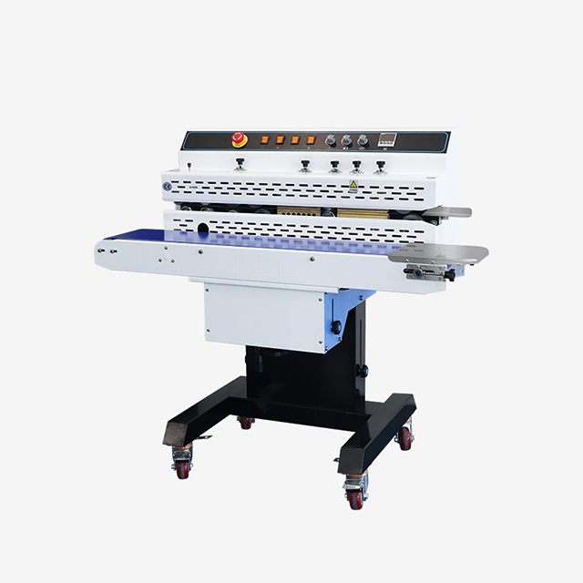 Hualian Food Snacks Plastiktüte kontinuierlicher Druckbandversiegelungsmaschine Hersteller FRM-1120W