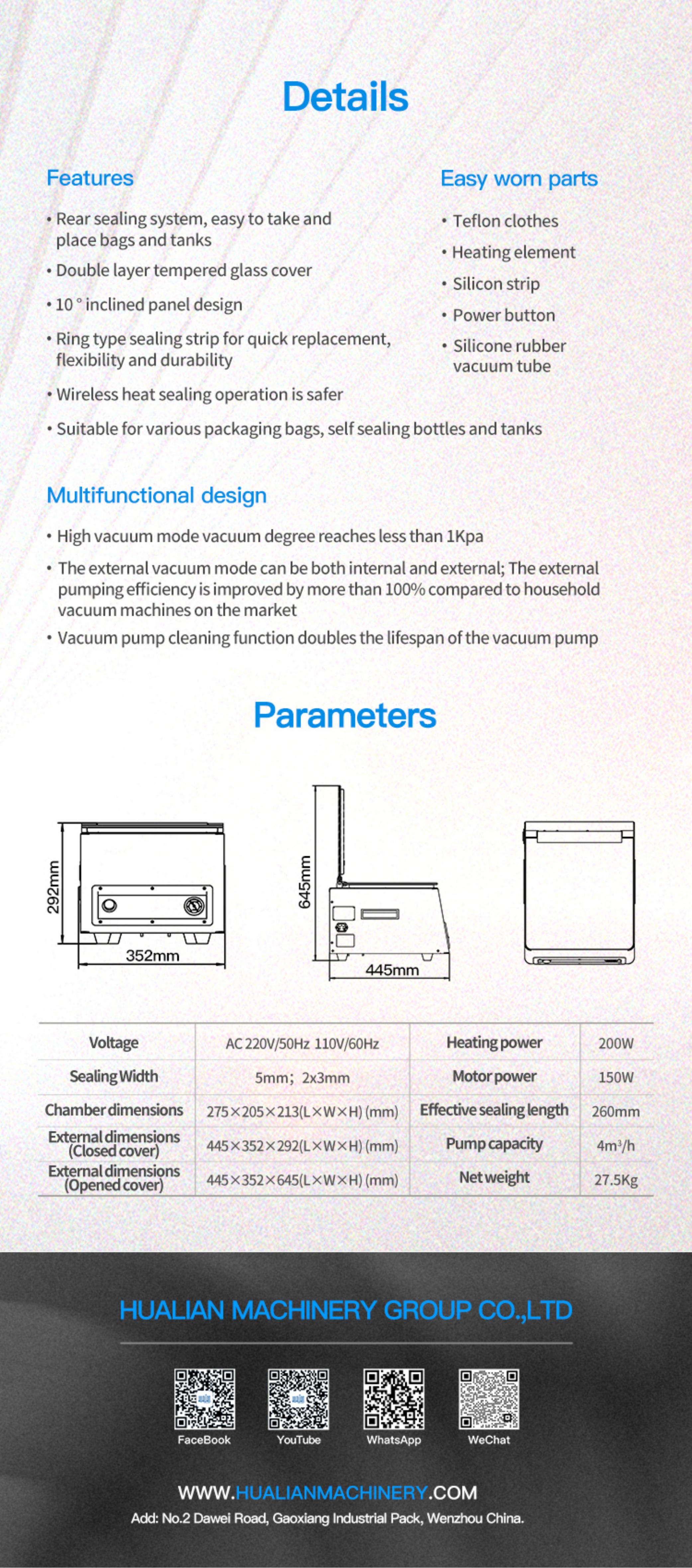 Vakuumverpackungsmaschine 