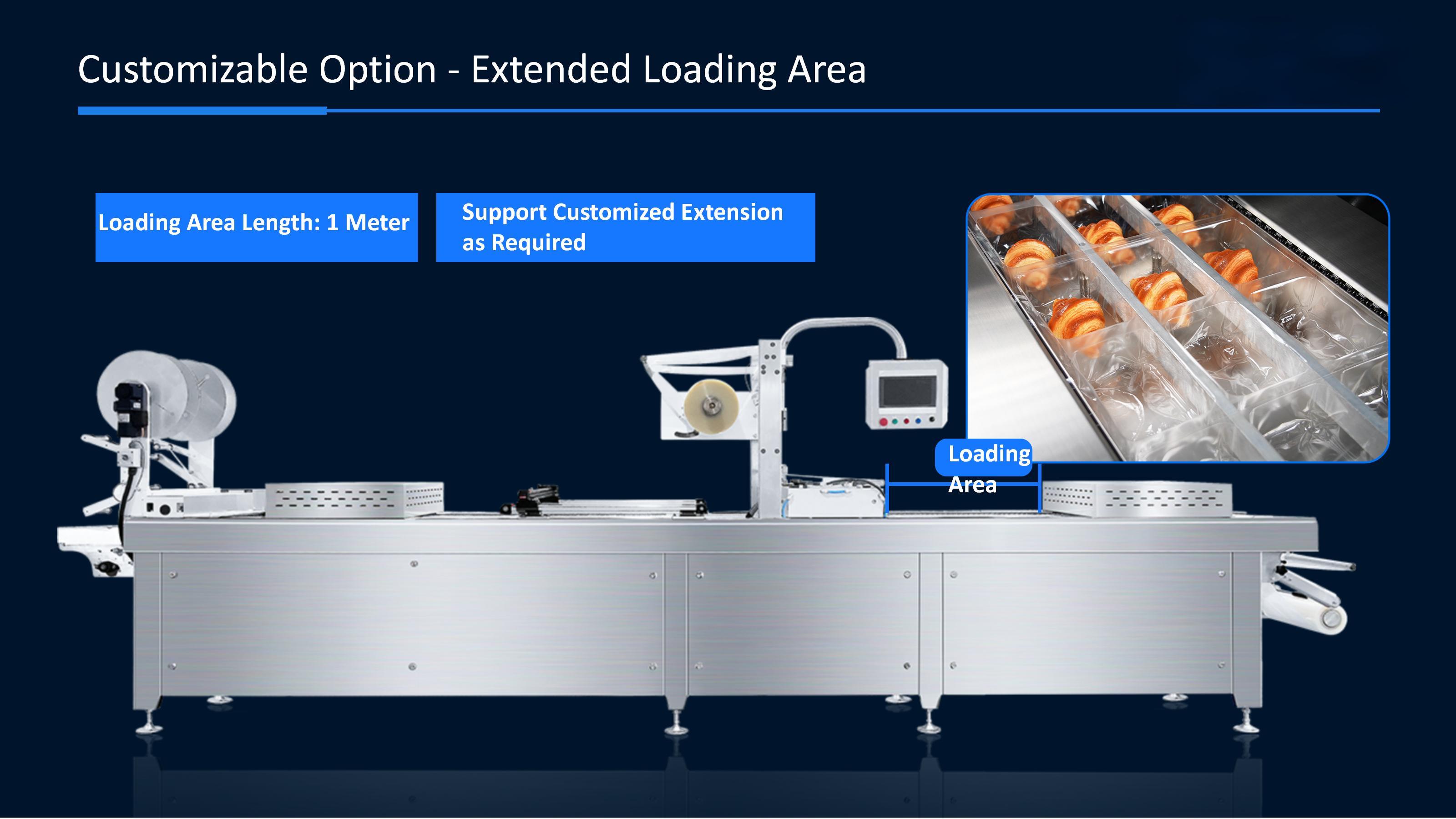 Thermoformierung Vakuumverpackungsmaschine