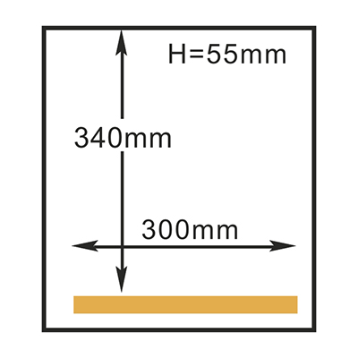 HVC-300T/1A Hualian Vakuumierkammergröße