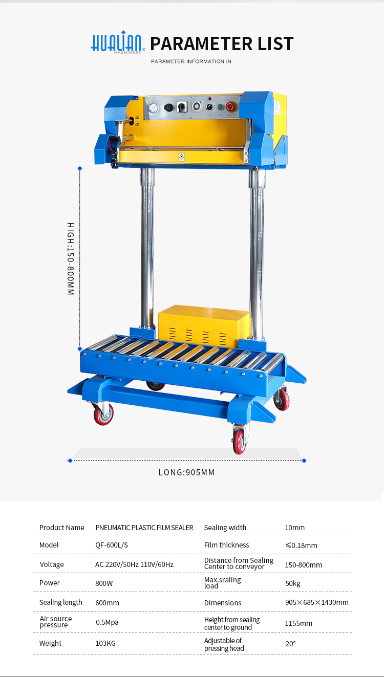 Hualian Beutelverschließmaschine