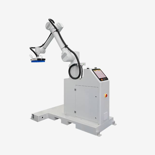  Automatische Cobot-Palettierer-Palettierungsarbeitsstationssysteme von Hualian für Kartonboxen HPR-40-6