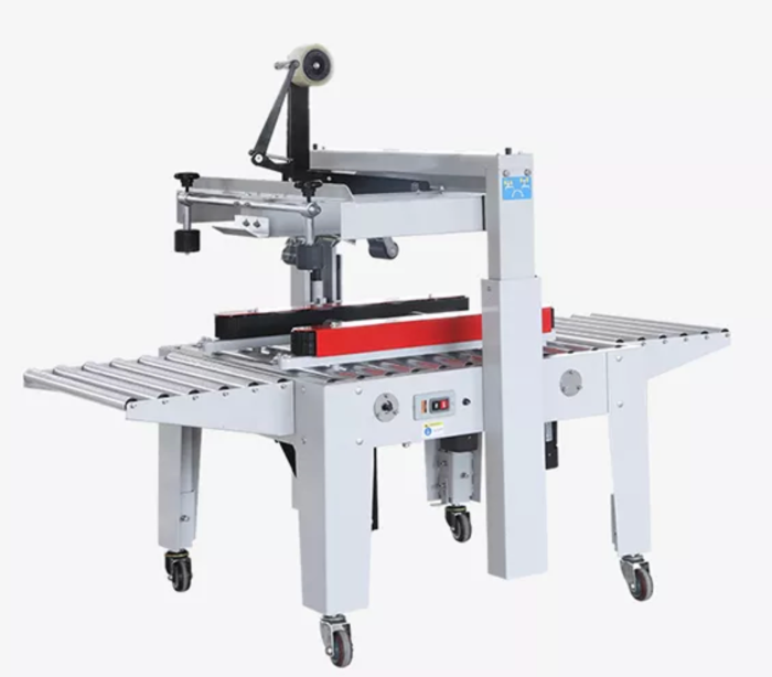 halbautomatischer BOPP-Kartonverschlie&szlig;er
