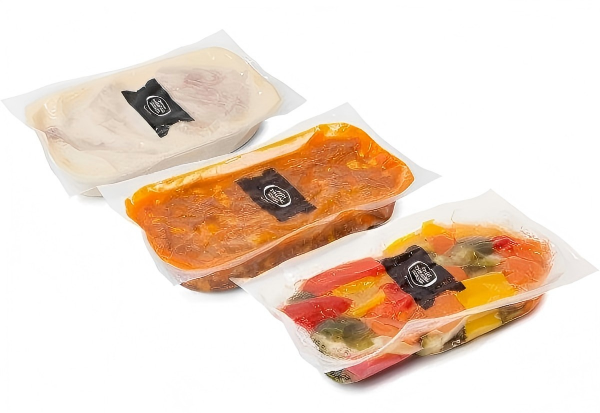 Tiefziehverpackungsmaschine f&uuml;r Fertiggerichte