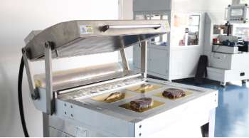 Halbautomatische Skin-Vakuumverpackungsmaschine