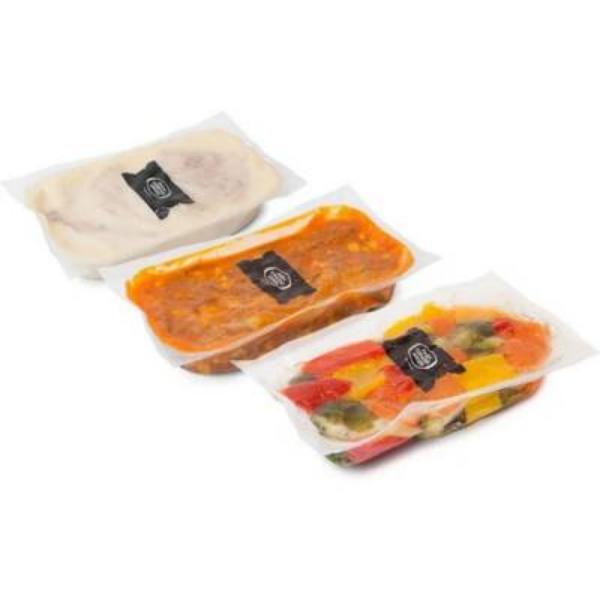 Tiefziehverpackungsmaschine f&uuml;r Fertiggerichte